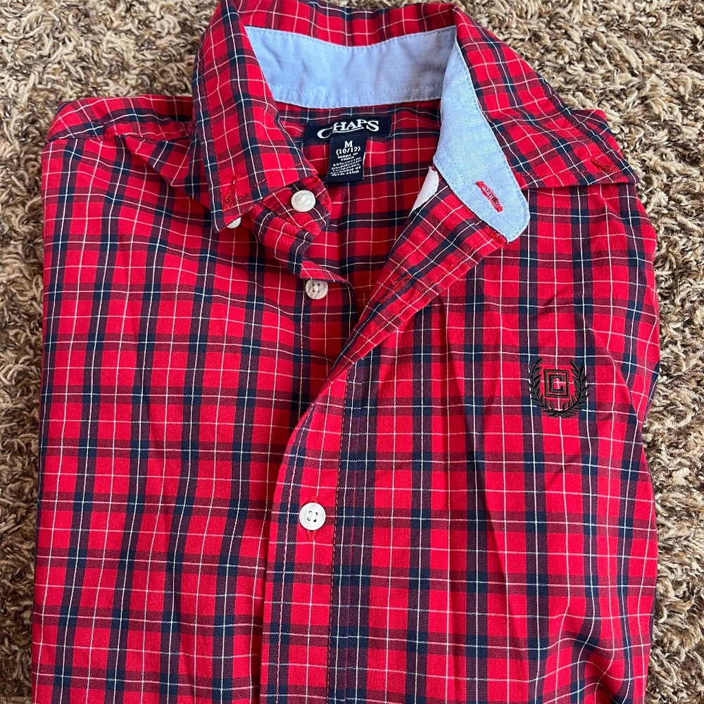 Chaps Long Sleeve Button Down Shirt